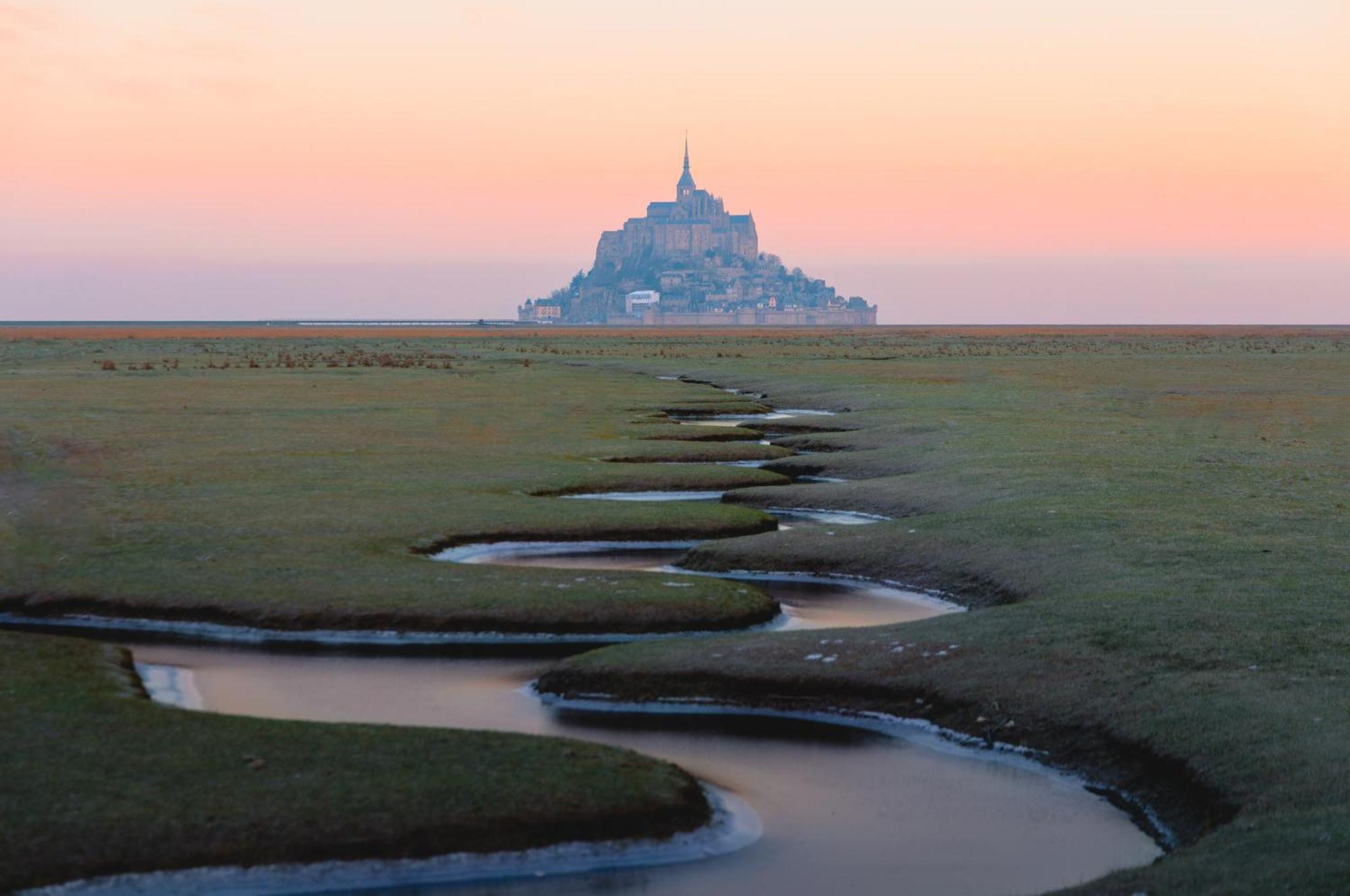 L'Aurore De La Baie, Vue Sur Le Mont-Saint-Michel Huisnes-sur-Mer Exterior foto